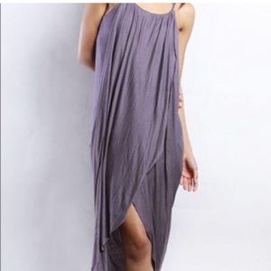 Mod Ref Asymmetrical Faux Wrap Dress